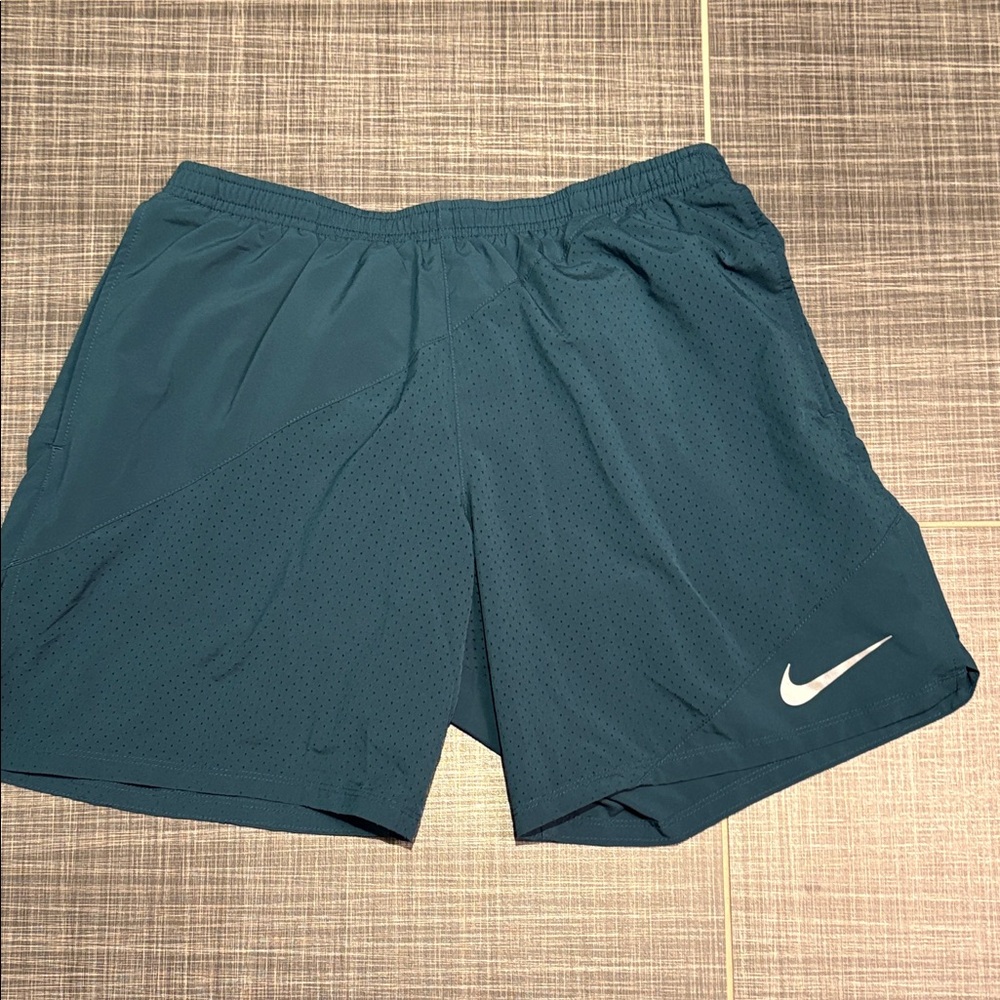 Nike Men's Deep Teal Athletic Shorts
